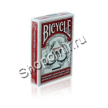 Карты Bicycle WSOP red